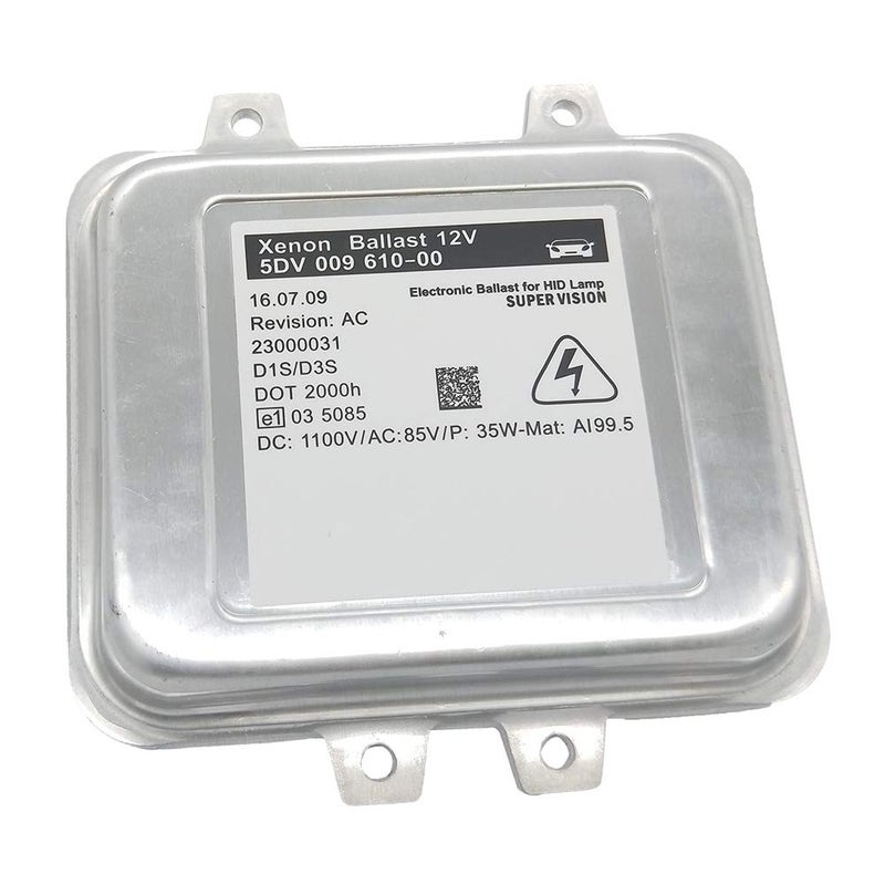JESBEN 5DV00961000 Xenon HID Headlight Ballast 12V Control Unit Igniter Module D1S D1R Replacement for X5 X6 Regal Viano W639 LCI Saab 9-5 Skoda 63117248050 5DV 009 610-00 - Image 1